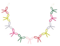 Design Shop Brightly Bow Garland 72"x 5"