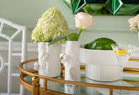 Villa & House Branch Small Vase, Blanc de Chine