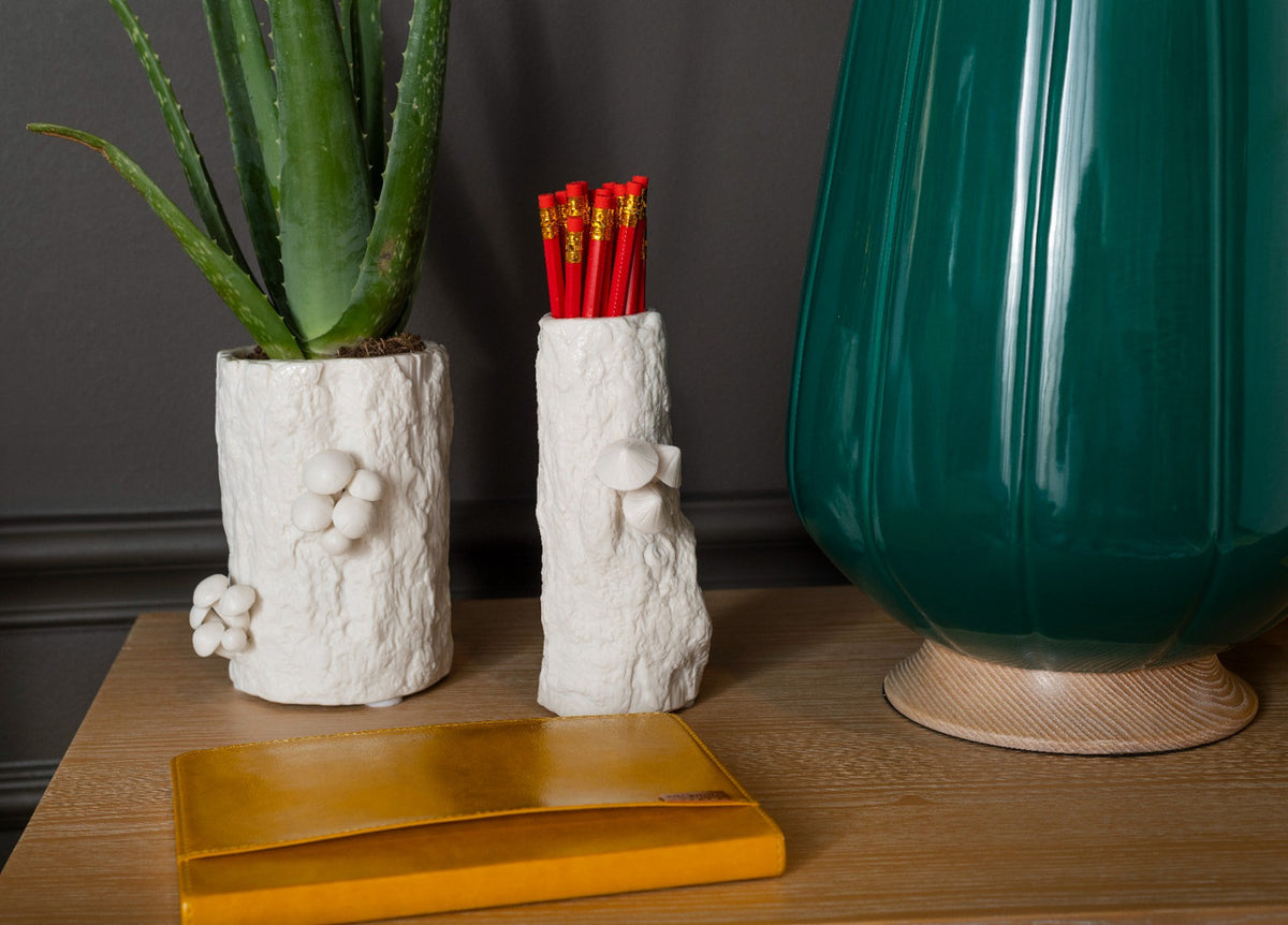 Villa & House Branch Large Vase, Blanc de Chine