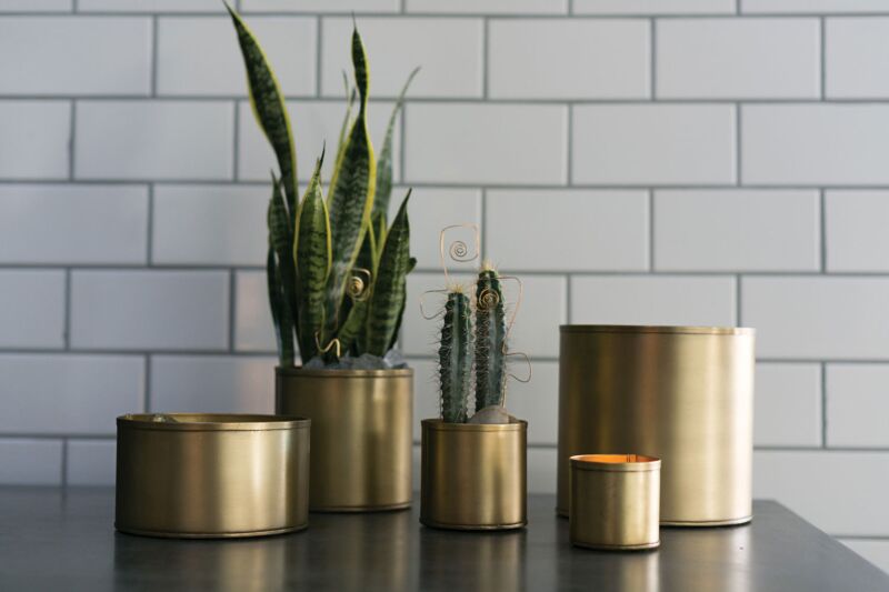 Design Shop Bryant Pot 8.25"x 8", Set of 2