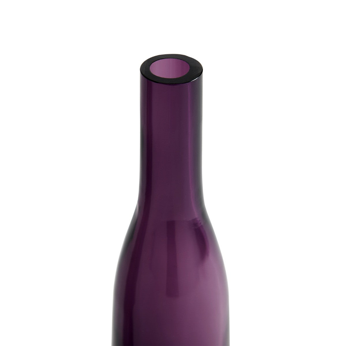 Villa & House Botella Set of 3 Vases, Aubergine