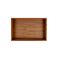 Villa & House Buckley Rectangular Serving Tray, Tan