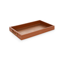 Villa & House Buckley Rectangular Serving Tray, Tan