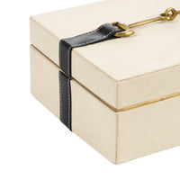 Villa & House Buckley Rectangular Box, Black