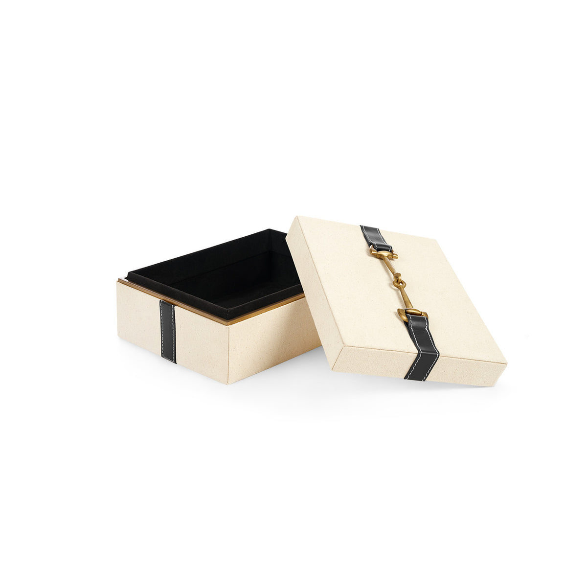Villa & House Buckley Rectangular Box, Black