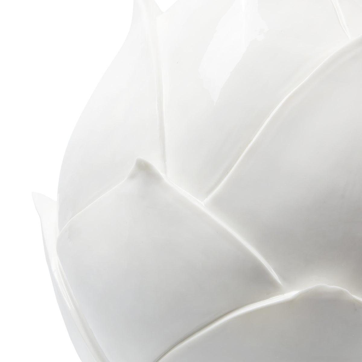 Villa & House Budding Lamp with Shade 17-inch White Linen, with Gold, Blanc de Chine