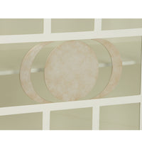 Chelsea House Ficino Bookshelf - White