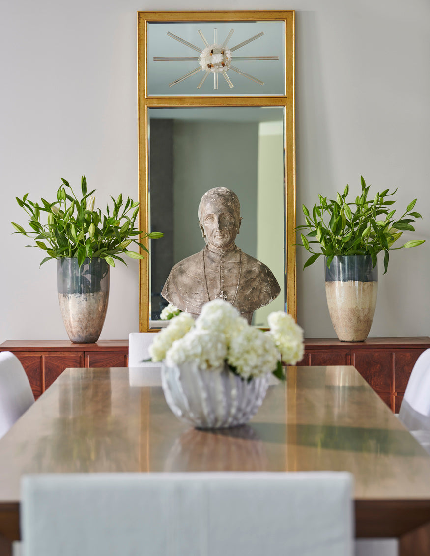 Chelsea House Crystal Trumeau Mirror