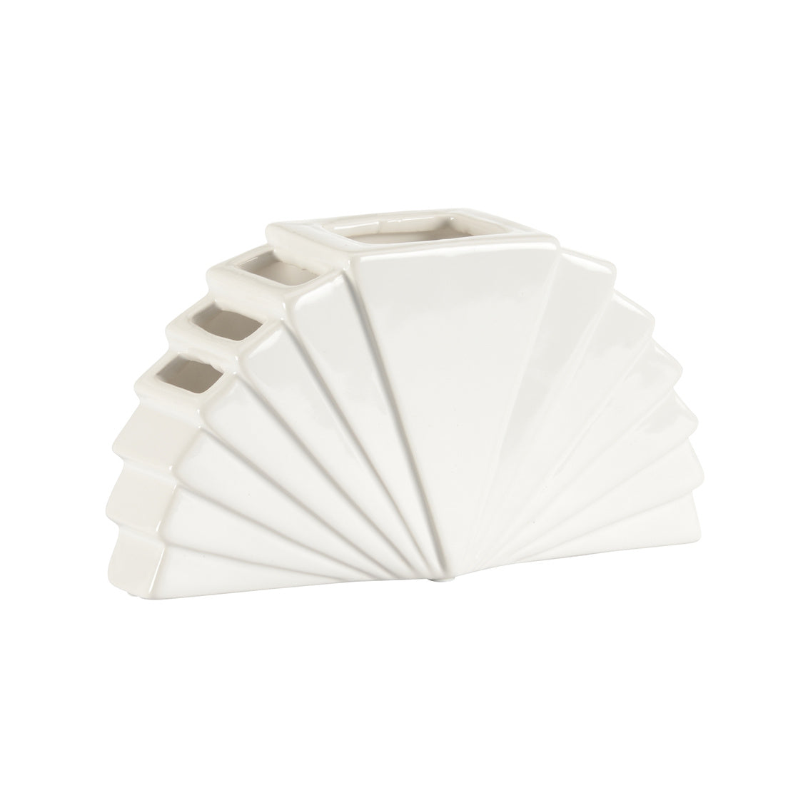 Chelsea House La Feria Vase - White (Sm)