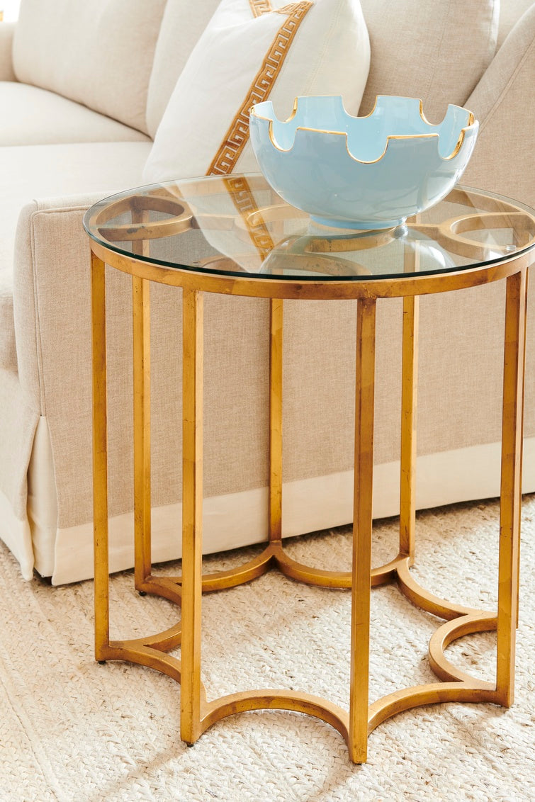 Chelsea House Lisette Side Table - Gold