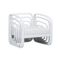 Wildwood Waterfall Tub Chair - White