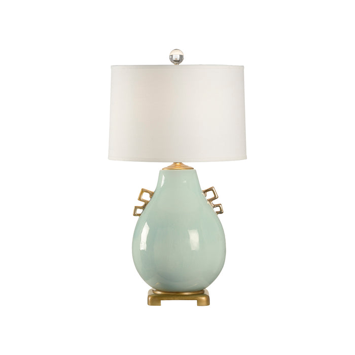Wildwood Ming Lamp - Robin's Egg