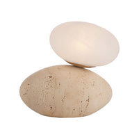 Wildwood Aruna Lamp - Travertine
