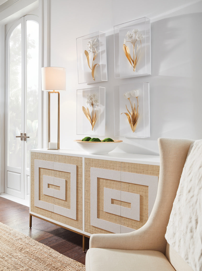 Chelsea House Porcelain Flowers - A