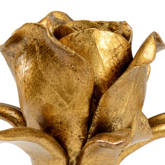 Chelsea House Small Rose On Stand - Gold