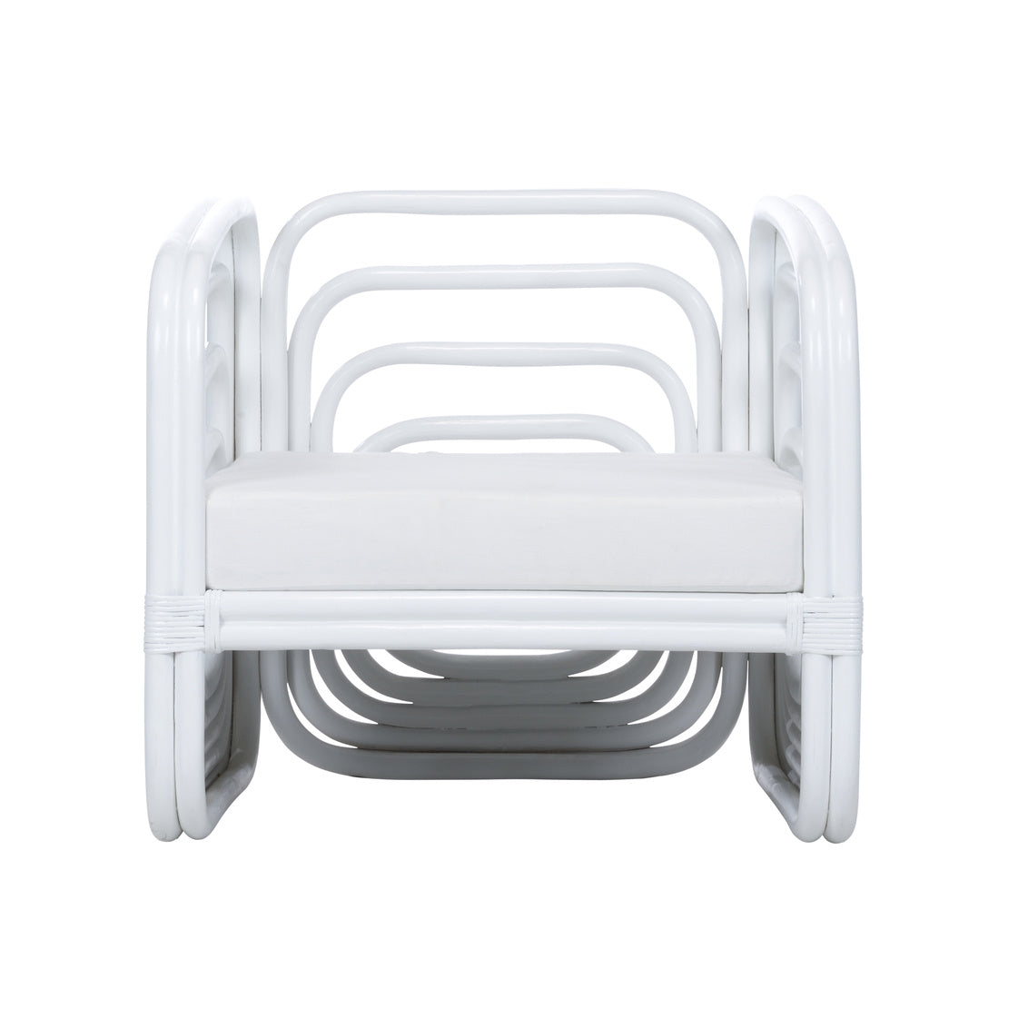 Wildwood Waterfall Tub Chair - White