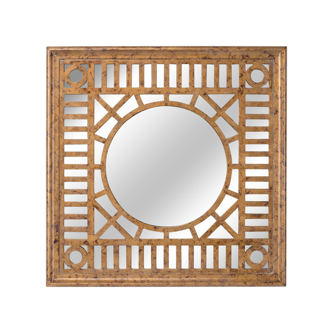 Chelsea House Fret Mirror - Gold