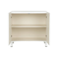 Chelsea House Flower of Life Cabinet - White