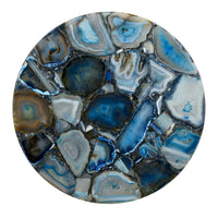 Chelsea House Blue Agate Side Table