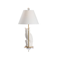Chelsea House Hoot Lamp - Left