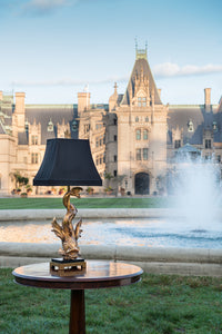 Wildwood Imperial Dragon Lamp - Gold
