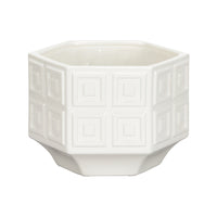 Chelsea House Dover Cachepot - White