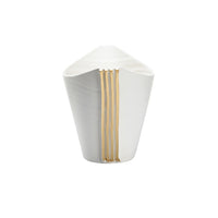 Wildwood Siracusa Vessel - Blanco/Oro - Lg