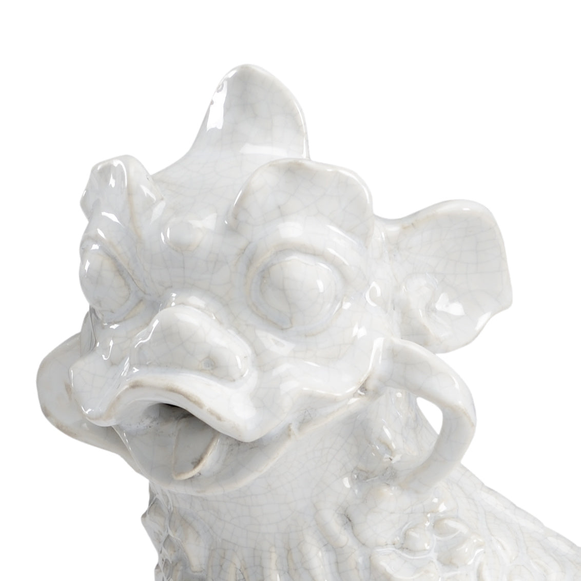 Chelsea House White Chinese Dogs (Pr)