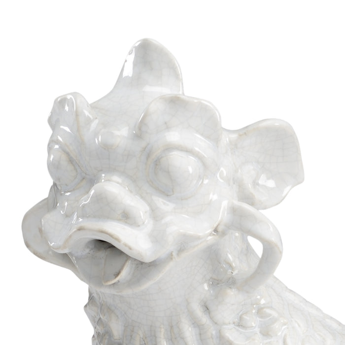 Chelsea House White Chinese Dogs (Pr)