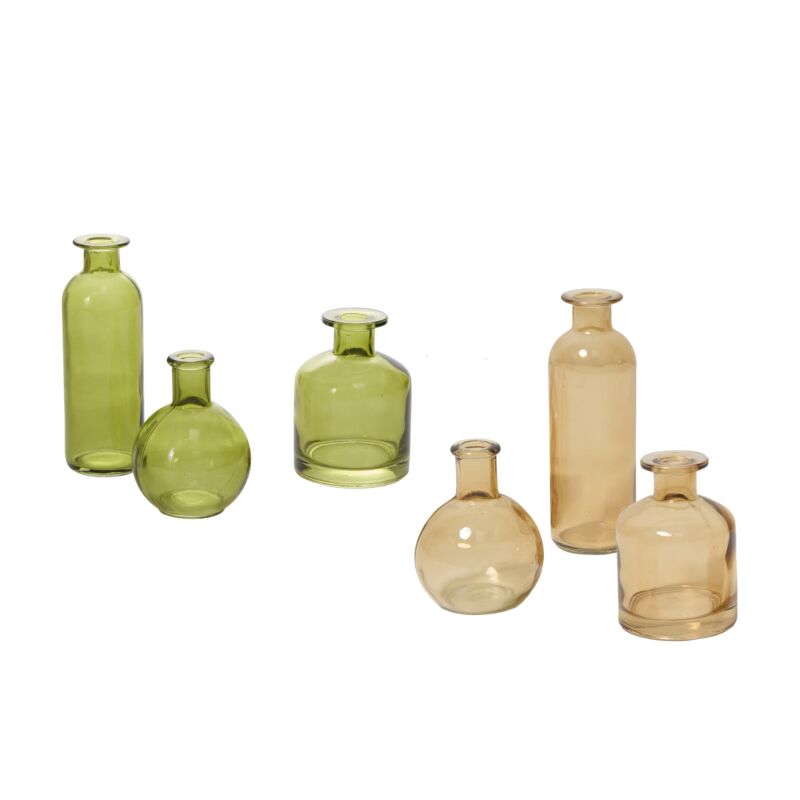 Design Shop Carlotta Budvase Set of 3 - 4"/4.25"/6.25", Set of 2