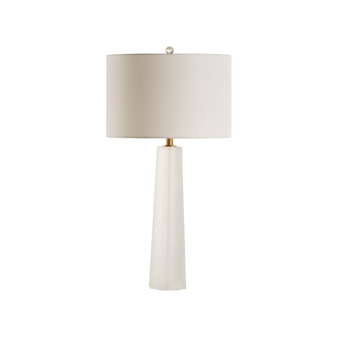 Chelsea House Frosted Crystal Lamp