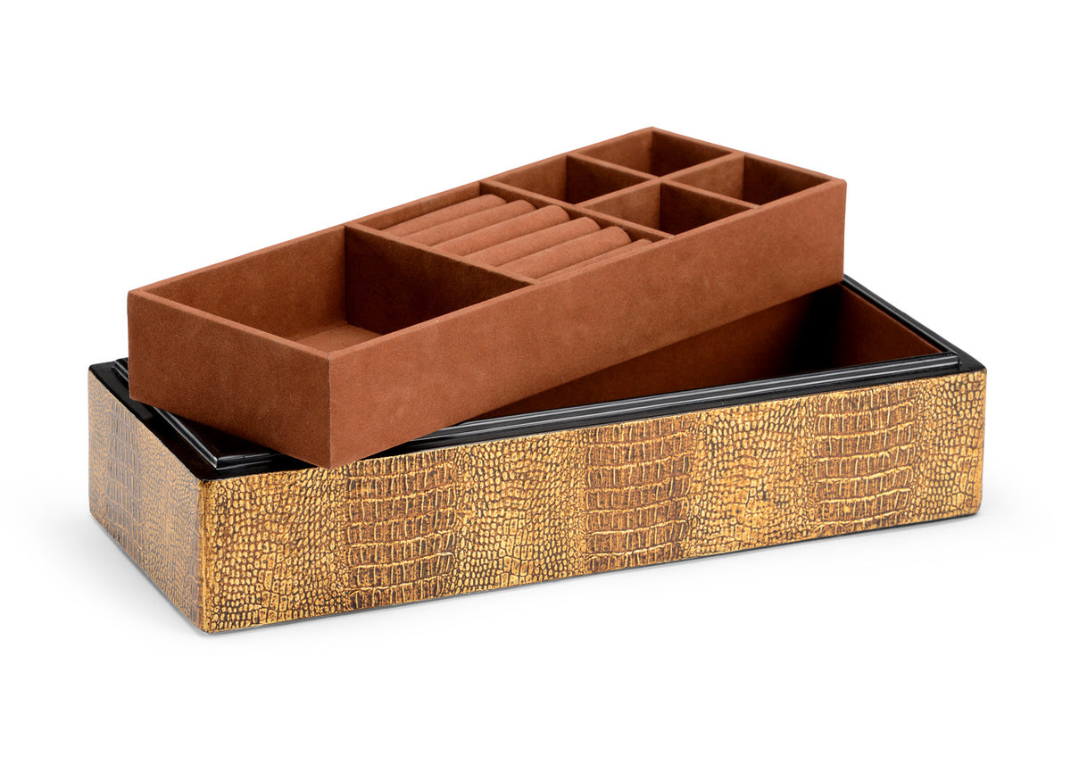 Chelsea House Alligator Box (Sm)