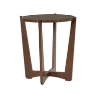 Chelsea House Ardoise Side Table - Mahogany
