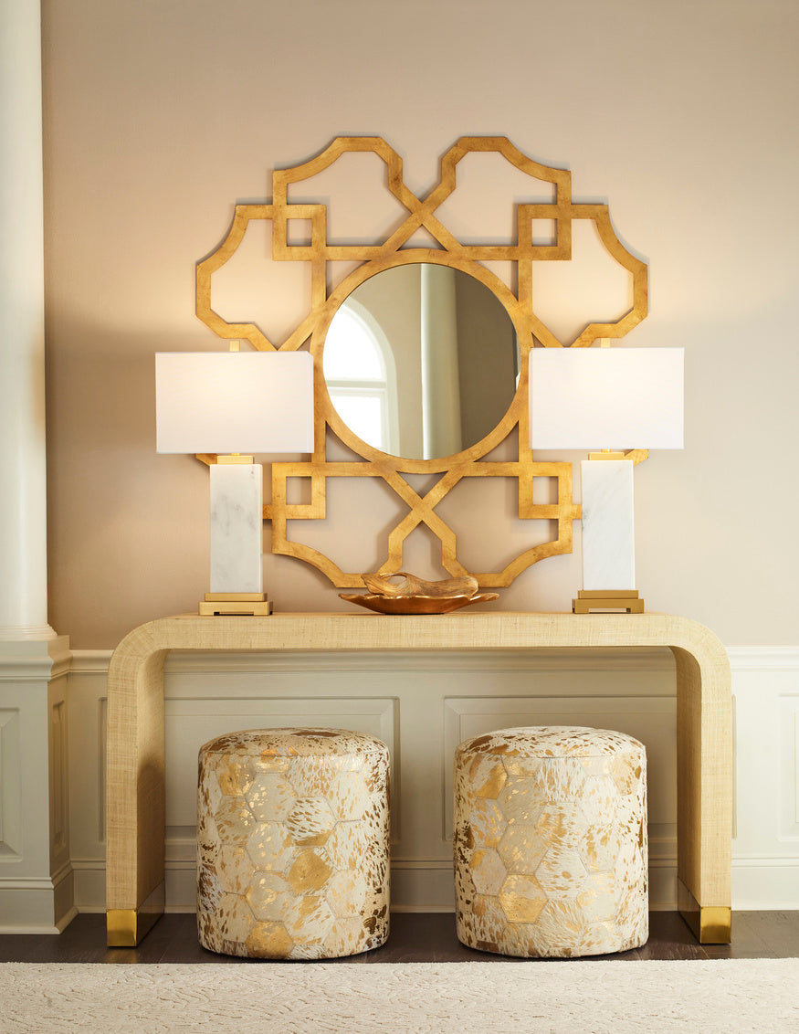 Chelsea House White Kennedy Marble Lamp