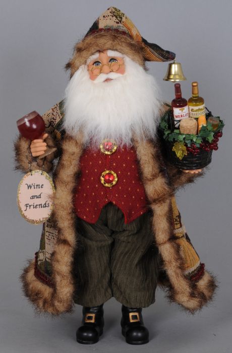Karen Didion Basket of Cheer Santa