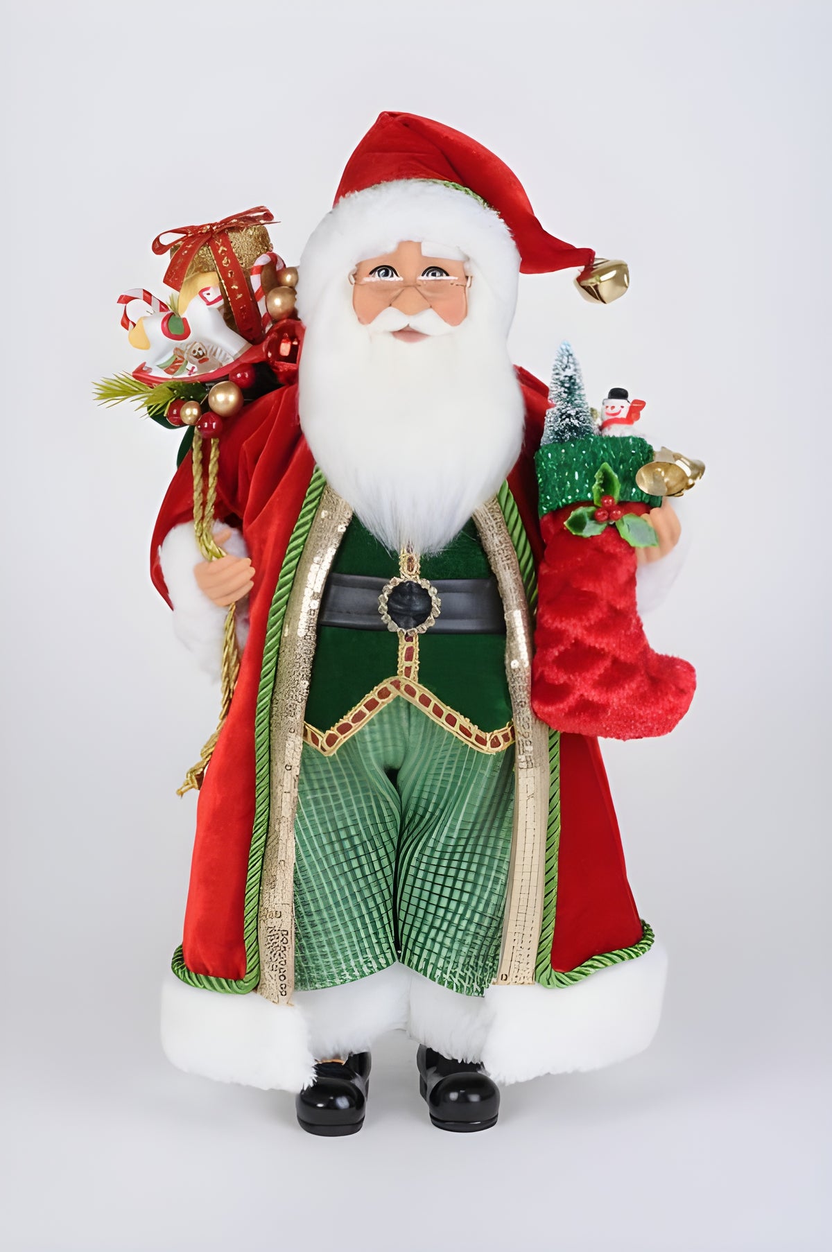 Karen Didion Stockings Santa