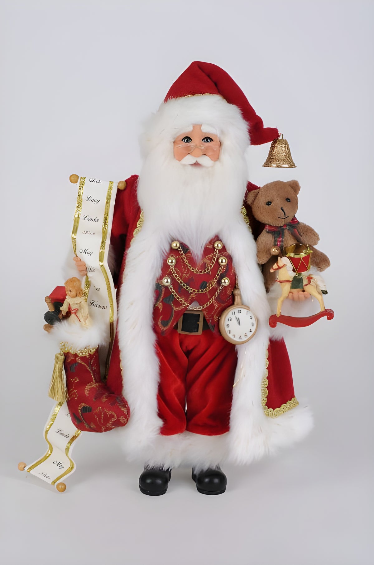 Karen Didion Time for Christmas Santa