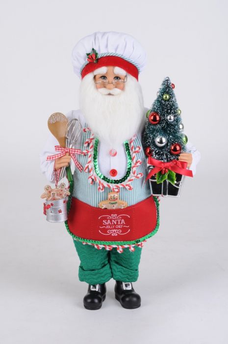 Karen Didion Jolly Chef Santa