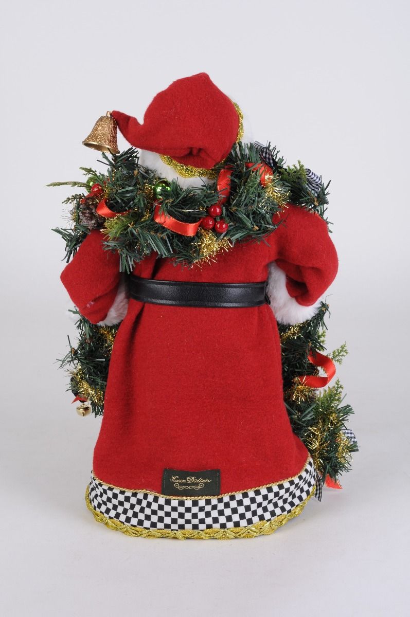 Lighted Merry And Bright Santa