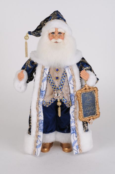 Karen Didion Chinoiserie Santa