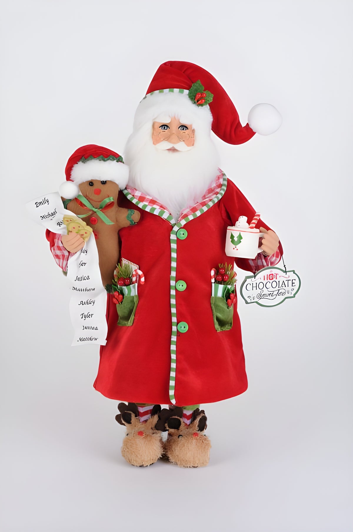 Karen Didion Hot Chocolate Santa
