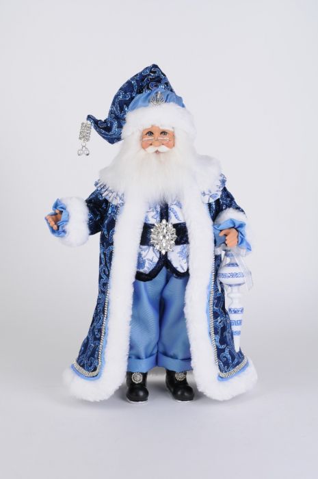 Karen Didion Jeweled Chinoiserie Santa