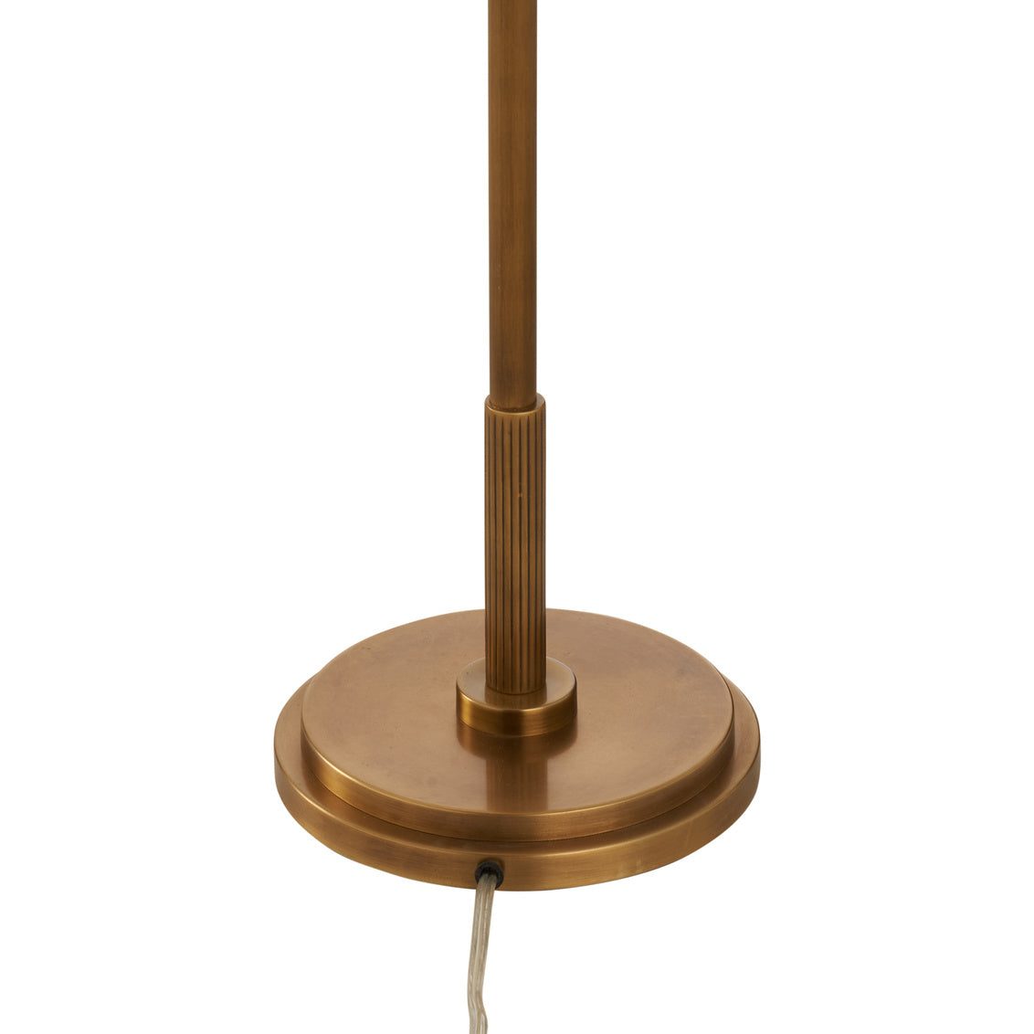 Chelsea House Underwood Floor Lamp - Aged Brass