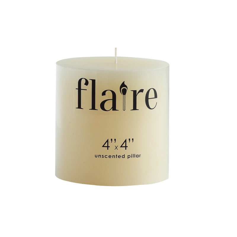 Design Shop Unscented Pillar Candle
