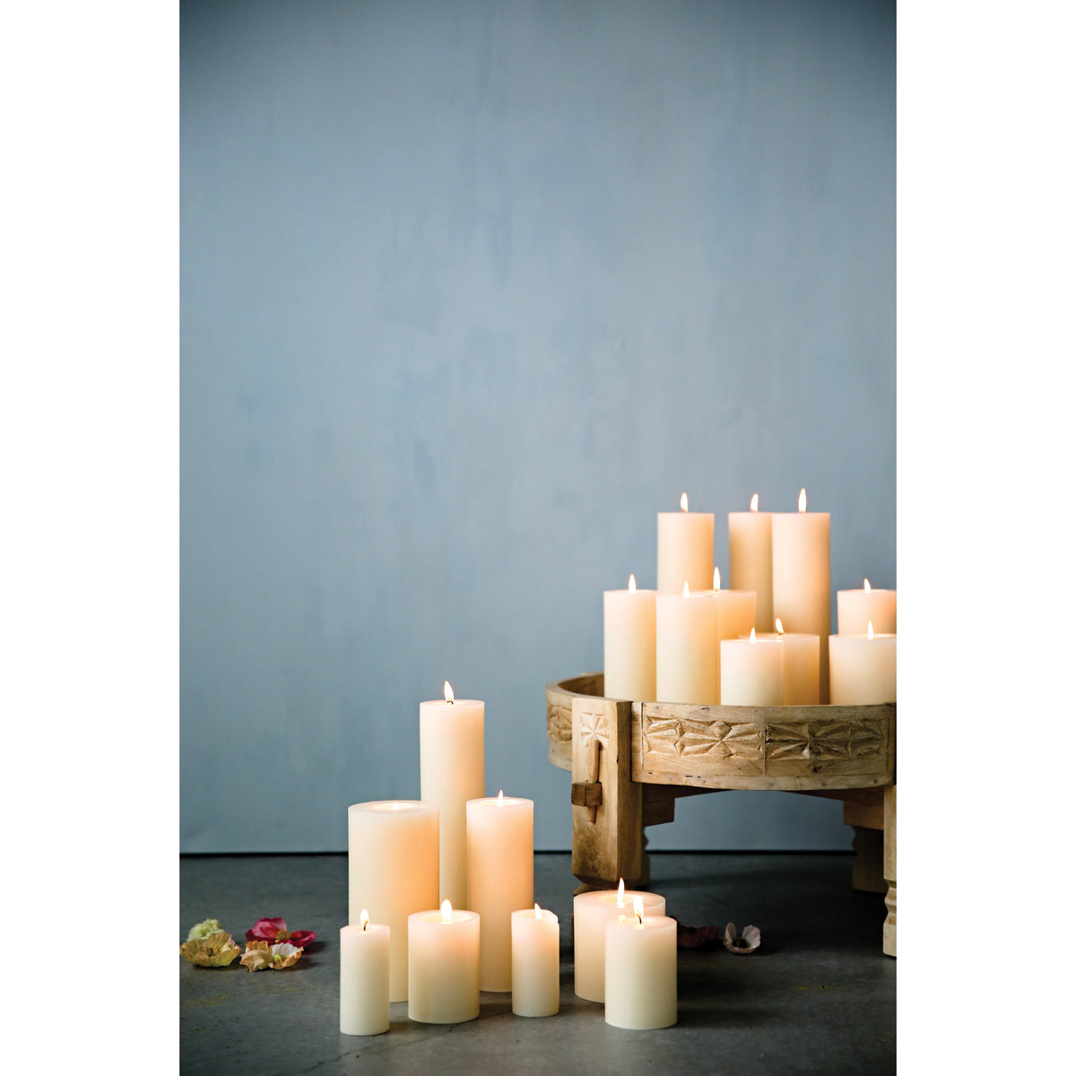 Design Shop Unscented Pillar Candle
