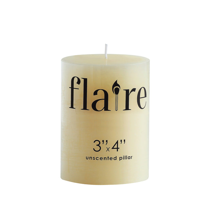 Design Shop Unscented Pillar Candle