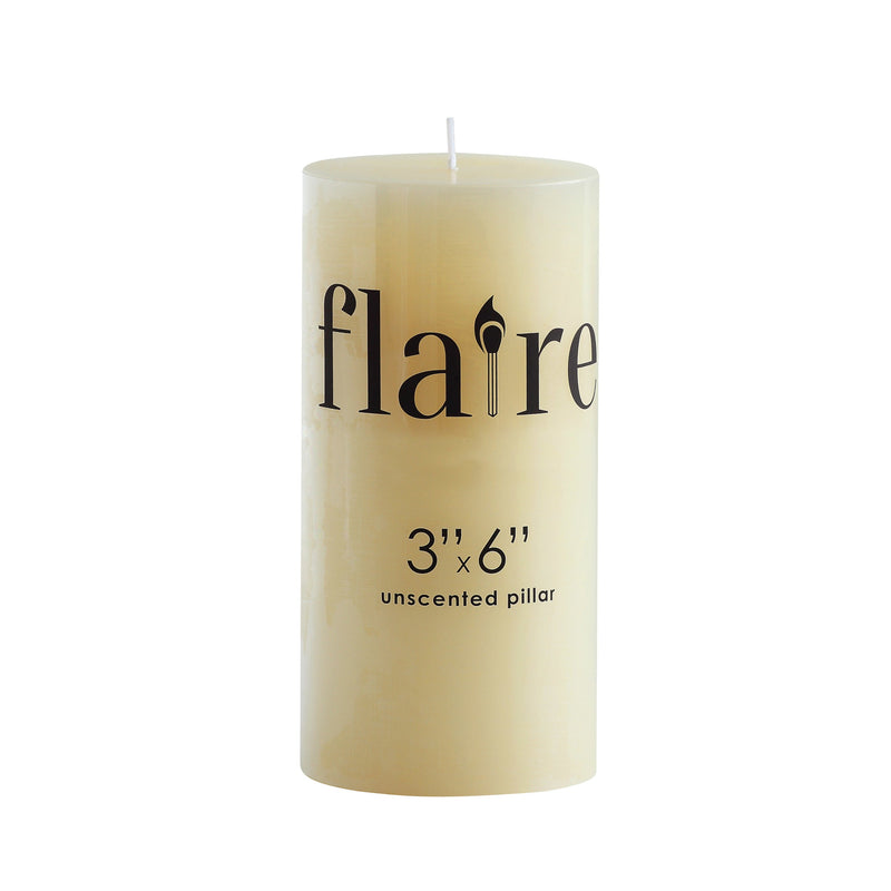 Design Shop Unscented Pillar Candle