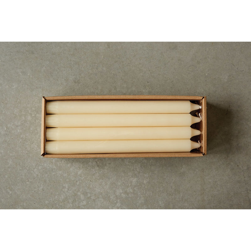 Design Shop Unscented Taper Candles In Box, Set of 12