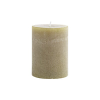 Design Shop Unscented Pleated Pillar Candle