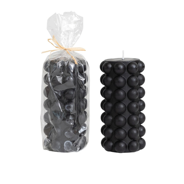 Design Shop Unscented Hobnail Pillar Candle
